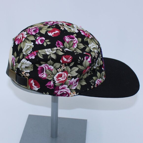 Crown 2 Tone Fashion Floral Baseball Cap - Picture 4 of 7
